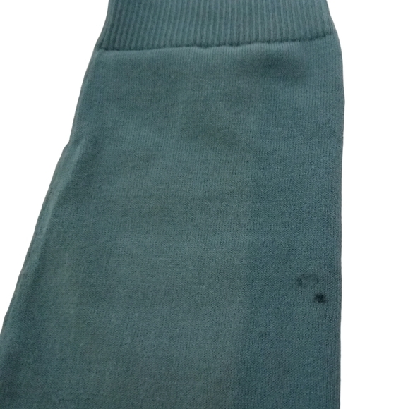 Lafayette 148 Aqua Color One Button Neck Cut Out Back Sweater Medium - Picture 5 of 5